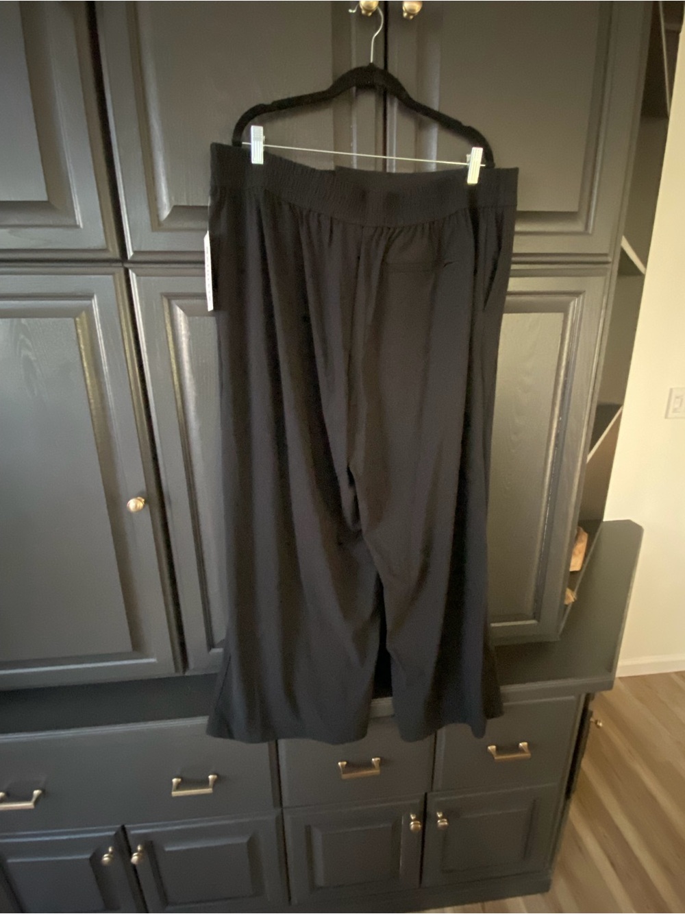 NWT Athleta Pinnacle High Rise Trouser - Black - Size 20 - Picture 9 of 16
